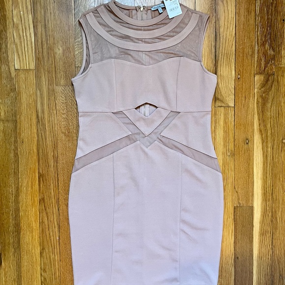 NWT Cutout Dress - Nude - Picture 1 of 4